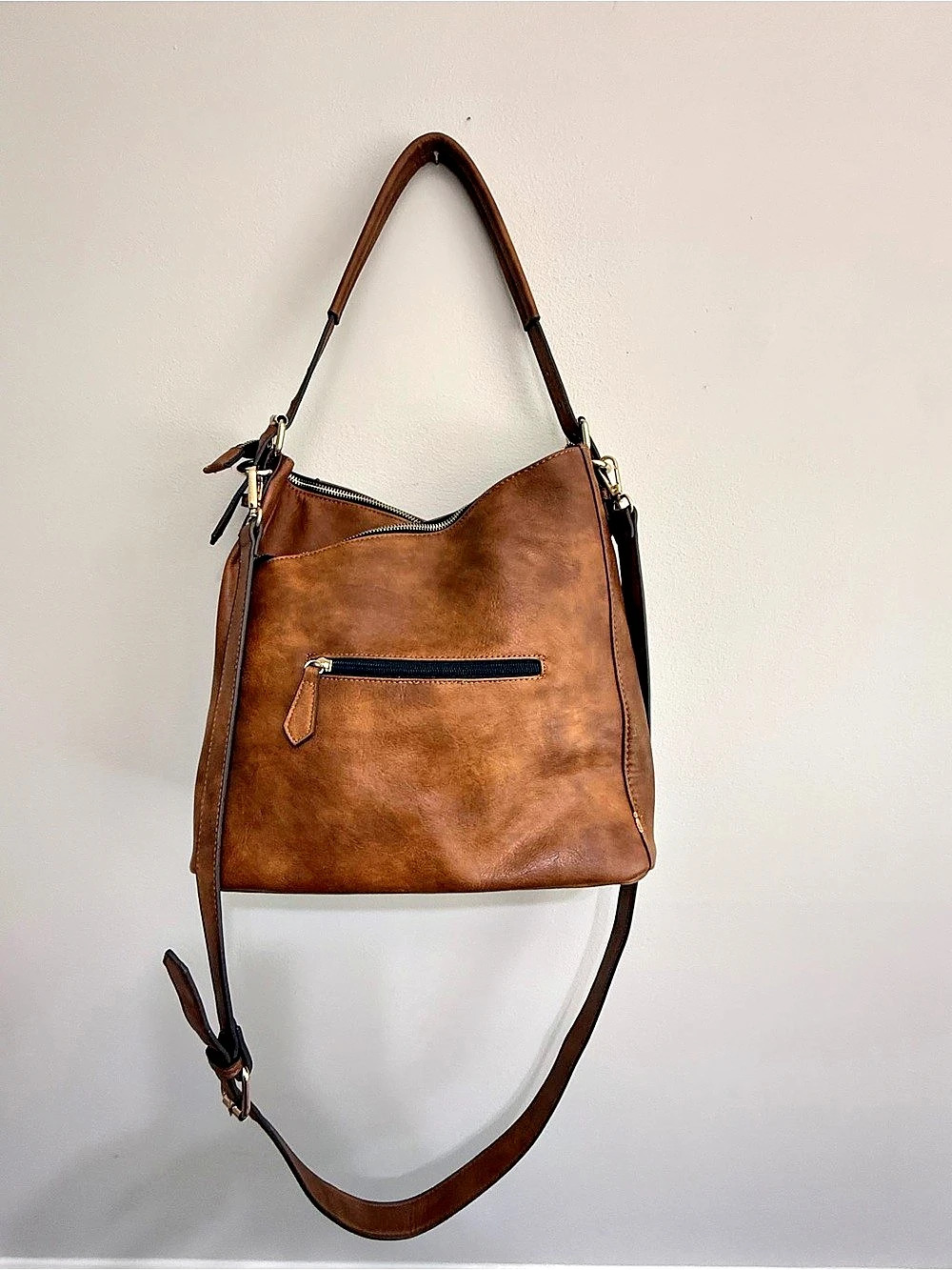 Danbury Mint by Jose Hess Leather Shoulder Bag - Picture 4 of 10